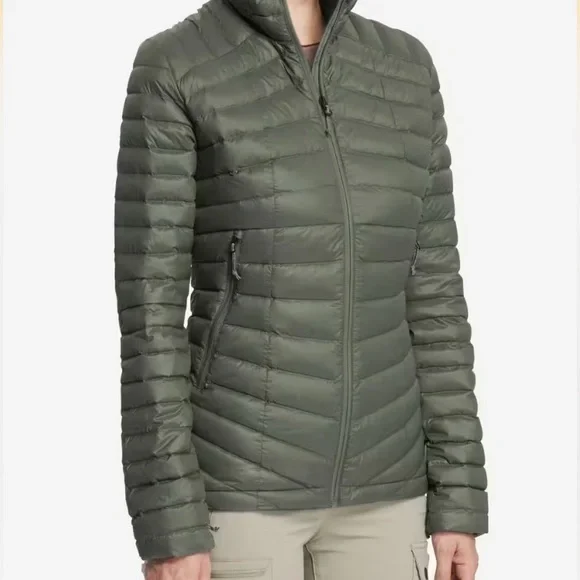 FORCLAZ Mountain Trekking Hooded Down Jacket MT100 - XS - Picture 1 of 10